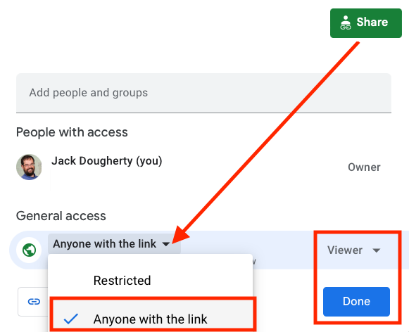 Share Your Google Sheets | Hands-On Data Visualization