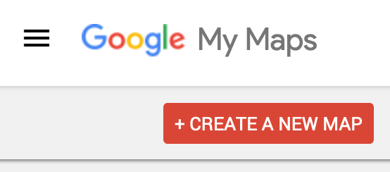 Navigate to https://www.google.com/mymaps/ and create a new map.